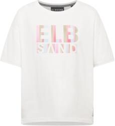 ELBSAND Дамска тениска ELBSAND Women's Livi T-shirt - Cloud White / Mulitcolor (916-6650-0112)