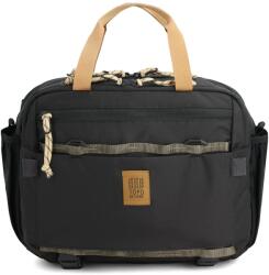 Topo Designs Чанта за рамо Topo designs Mountain Cross Bag 17 Shoulder bag - Black / Neutral - размер 17 l (510-6690-0111)