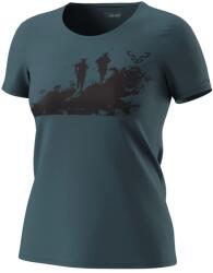 Dynafit Дамска тениска Dynafit Women's Graphic Co S/S Tee T-shirt - Cinder / Runners - размер 36 (EU) (916-6630-0312)