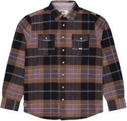 Picture Мъжка риза с копчета Picture Hillsboro Shirt - Shitake - размер XXL (033-1380-1015)
