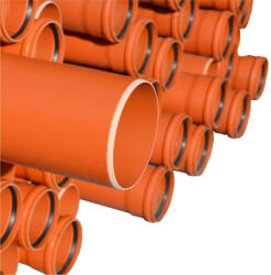TEHNOWORLD Teava PVC SN4, D 250, L 4 m