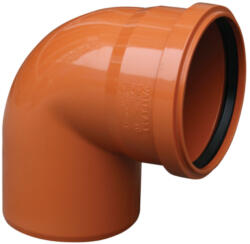 TEHNOWORLD Cot PVC canalizare 125 87