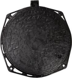 MEDA PARK Capac Carosabil Rotund Din Fonta D. 805 Cu Inchizator Clasa D. 40t