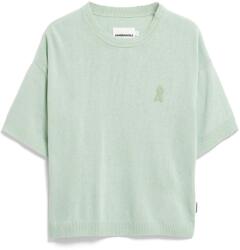 Armedangels Дамска тениска ARMEDANGELS Women's S Sl Linen Blend Knit Sweater T-shirt - Foam (916-6594-0113)