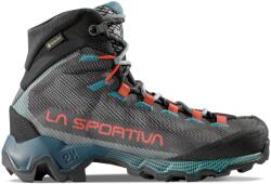 La Sportiva Дамски туристически обувки La Sportiva Women's Aequilibrium Hike GTX Walking boots - Carbon / Everglade II - размер 41 (EU) (119-0844-0521)