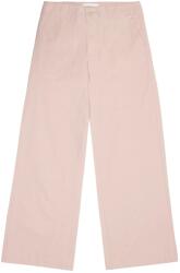 KnowledgeCotton Apparel Дамски ежедневен панталон KnowledgeCotton Apparel Women's Posey Wide Slub Yarn Casual trousers - Light Feather Gray - размер 42 (EU) (107-3645-0114)