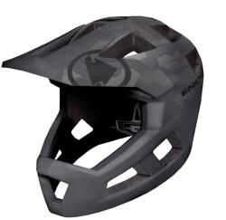 Endura Детска full Face каска Endura Kid's Singletrack Vollvisierhelm Bike helmet - Camouflage / Grau - размер One Size (851-1390-0111)