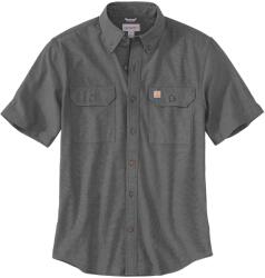 Carhartt Мъжка риза с копчета Carhartt Loose Chambray S/S Shirt - Black Chambray (033-2289-0111)