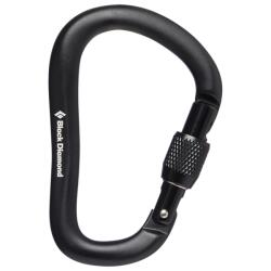Black Diamond HMS карабинер Black diamond Rocklock Screwgate Carabiner HMS carabiner - Black - размер One Size (323-0202-0111)