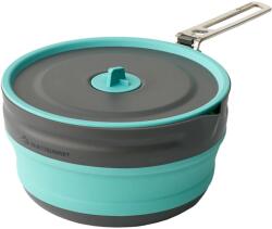Sea to Summit Тенджера Sea to summit Frontier Ultralight Collapsible Pouring Pot - Aqua Sea Blue - размер 2, 2 l (532-2893-0111)