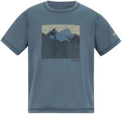 Regatta Детска спортна тениска Regatta Kid's Alvarado Sport shirt - China Blue - размер 11-12 Years (704-6358-0315)