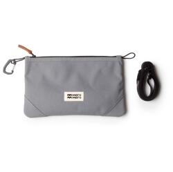 MeroMero Чанта за рамо Meromero Stuff Pouch V2 Shoulder bag - Stone Grey / Brown Leather - размер One Size (510-3371-0511)