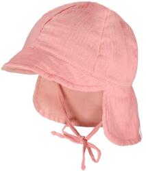 maximo Шапка с козирка maximo Baby's Peak Cap with Tie + Muslin Neck Protector Cap - Altrosa - размер 41 cm (904-6332-0113)