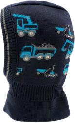 maximo Зимна шапка (beanie) Maximo Mini Boys' Slouch Beanie Construction Vehicles Balaclava - Dark Navy - размер 47-49 cm (904-5114-0111)