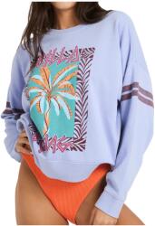 Billabong Дамски пуловер Billabong Women's Echo Crew Fleece Jumper - Twilight Blue (117-3220-0314)