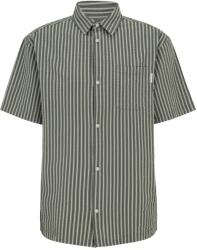 IRIEDAILY Мъжка риза с копчета Iriedaily Seekah SSL Shirt - Smokey Olive (033-3032-0213)