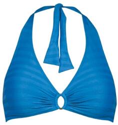 Lidea Дамско бикини горнище Lidea Women's Linear Code Halter Bikini Top - Wave Blue - размер 36 (150-6302-0117)