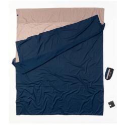 Cocoon Вътрешен чувал Cocoon Travelsheet Doublesize Egyptian Cotton Travel sleeping bag - Khaki / Tuareg - размер 220 x 176 cm (515-0082-0211) Спален чувал