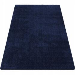 Home Carpets Camel Sötétkék Csúszásgátló Szőnyeg Shaggy Nappali Fürdőszobába 150 x 200 (DYWAN ANTYPOŚLIZGOWY GRANATOWY)