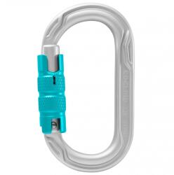 Edelrid Заключващ се карабинер Edelrid Oval Power 2500 Triple II Locking carabiner - Silver - размер Triple-Lock (340-0033-0311)