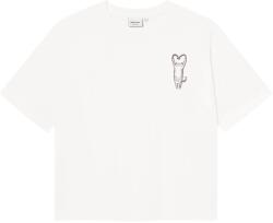 DEDICATED Дамска тениска DEDICATED Women's T-Shirt Vadstena T-shirt - Heart Cat - размер L (916-7068-0217)