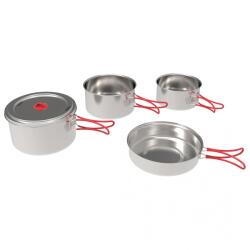 Coghlan's Комплект съд Coghlans Edelstahlkochset 'Family' Pot - Stainless Steel - размер One Size (532-1442-0111)