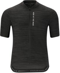 ENDURANCE Фланелка с къс ръкав за колоездене Endurance Logan Cycling/MTB Melange S/S Jersey Cycling jersey - Black - размер 3XL (056-3491-0117)