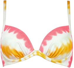 Watercult Дамско бикини горнище Watercult Women's Summer Muse Bikini Top 7190 Bikini top - Coral / Mustard - размер 44 (150-4218-0123)