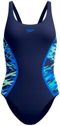 Speedo Дамски бански костюм Speedo Women's Hyperboom Splice Muscleback One Piece Swimsuit - Peacoat/Deep Sapphire - размер 36 (EU) (150-6092-0213)