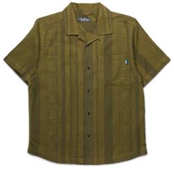 KAVU Мъжка риза с копчета Kavu Castaway Shirt - Kelp Dobby (033-3151-0111)