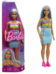 Mattel 65. Évfordulós baba szivárványos topban