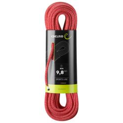 Edelrid Единично въже Edelrid Boa 9, 8 mm Single rope - Red - размер 60 m (308-0182-0713)