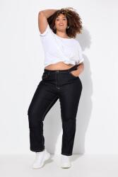 Ulla Popken Plus Size Női Farmernadrág Sötétkék Hosszú 58 7AA