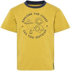 Didriksons Детска тениска Didriksons Kid's Mynta T-Shirt 4 T-shirt - Yellow Pollen - размер 110 (704-5795-0514)