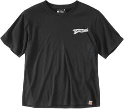 Carhartt Дамска тениска Carhartt Women's Tencel Fiber Series Loose Pennant Flag T-shirt - Black - размер XL (916-6679-0115)