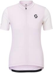 Scott Фланелка с къс ръкав за колоездене Scott Women's Jersey Endurance S/S Cycling jersey - Bliss Pink / Cotton White - размер XL (156-2863-0115)