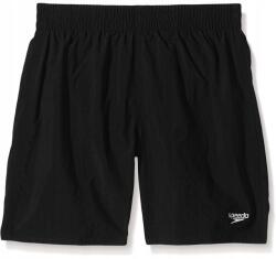 Speedo fiú úszónadrág strand rövidnadrág fekete 128 (Solid LEIS WSHT JM black)