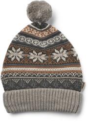 WHEAT Детска зимна шапка (beanie) Wheat Kid's Knitted Hat Nolo Beanie - Warm Grey Melange - размер 44-47 cm (904-2166-0211)