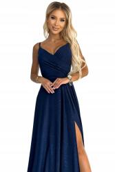 Numoco 299-10 Chiara elegáns hosszú maxi ruha pántokkal (299-10-L)