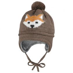 maximo Зимна шапка (beanie) maximo Mini Boy-Mütze Ausgenäht Beanie - Aztecmeliert - размер 43-45 cm (204-9219-0111)