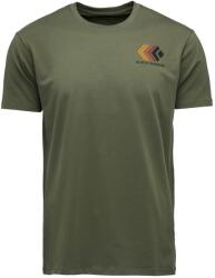 Black Diamond Мъжка тениска Black Diamond Faded S/S Tee T-shirt - Tundra (216-2846-0413)