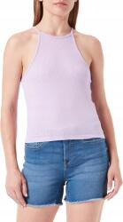 Vero Moda Lila Női Vállpántos Felső Bordázott M 6FA
