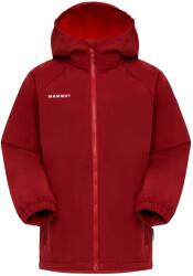 Mammut Детско софтшел яке Mammut Kid's Ultimate Comfort Softshell Hooded Jacket Softshell jacket - Dark Mammut Red - размер 164 (EU) (703-6435-0216)
