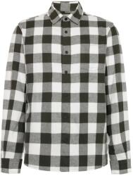 KnowledgeCotton Apparel Мъжка риза с копчета KnowledgeCotton Apparel Regular Fit Checkered Flannel Shirt - Green Check (033-2927-0311)