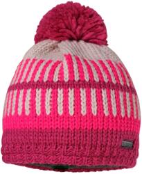maximo Детска зимна шапка (beanie) maximo Kids' Beanie with Pom-pom Beanie - Berry / Dark Pink - размер 49-51 cm (904-5109-0112)
