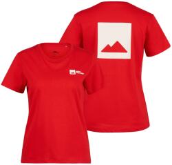 Bergfreunde Дамска тениска Bergfreunde Women's RoßbergBF. Logo T-Shirt - Bergfreunde Red (916-7200-0114)