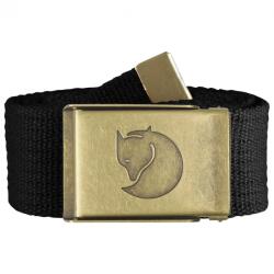 Fjällräven Колан Fjällräven Canvas Brass Belt 4 cm Belt - Black - размер 120 x 4 cm (203-0641-0111)