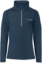 Vaude Детски поларен пуловер Vaude Kid's Livigno Halfzip Fleece jumper - Dark Sea / White - размер 104 (EU) (704-1771-1312)