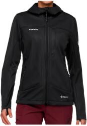Mammut Дамско софтшел яке Mammut Women's Ultimate VIII Softshell Hooded Jacket Softshell jacket - Black (103-2752-0112)