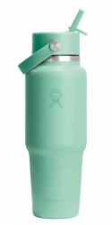 Hydro Flask Бутилка за вода Hydro Flask Wide Flex Straw Travel Bottle Water bottle - Mermaid Green - размер 710 ml (533-2183-1712)